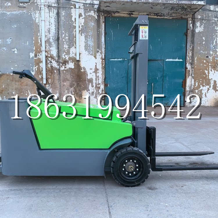合作市小型电动叉车1吨2吨步行站驾式电瓶堆高充电装卸车液压升降车铲车